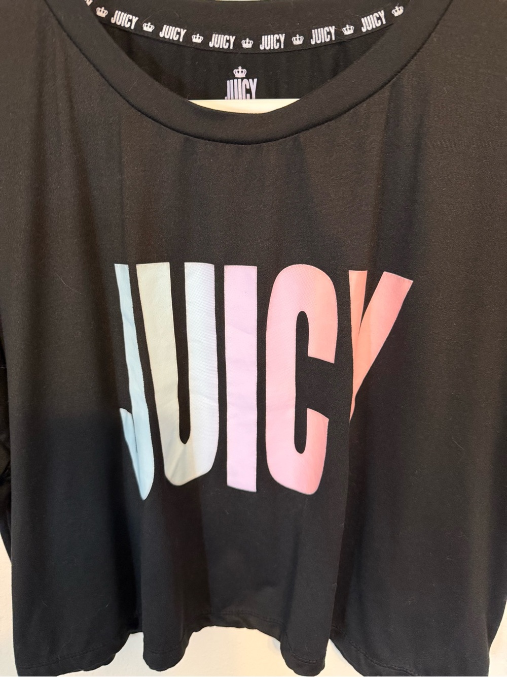 CROPPED JUICY COUTURE T SHIRT - Picture 3 of 4